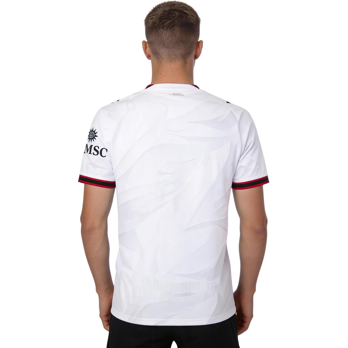 AC Milan Away Match Jersey Player Version 2026/27 (back view)