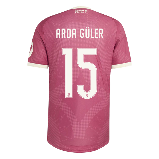 ARDA GÜLER #15 Real Madrid Third Match Jersey Player Version 2026/27