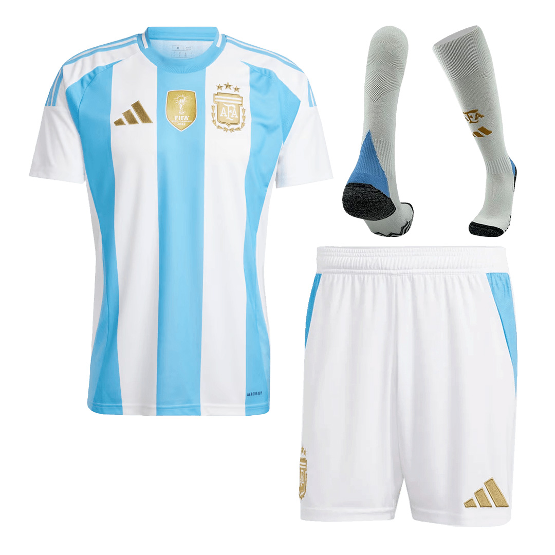 Argentina Home Full Kit Copa America 2024
