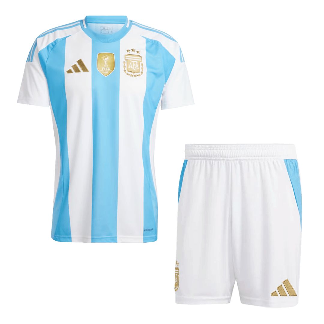 Argentina Home Full Kit Copa America 2024 (back view)