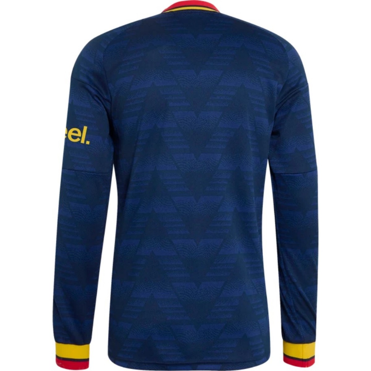Arsenal Away Long Sleeve Jersey 2026/27 (back view)