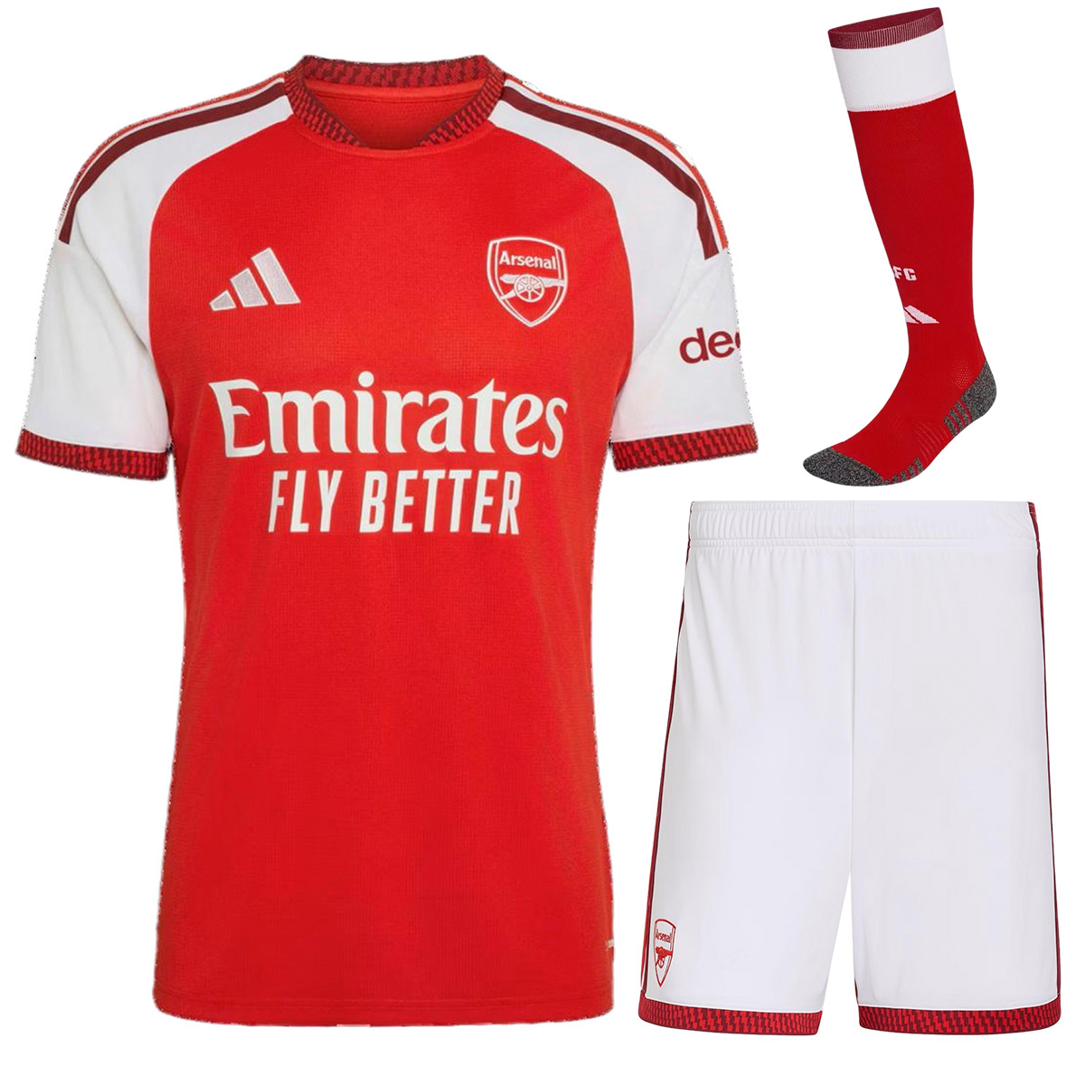 Arsenal Home Jersey Full Kit 2026/27