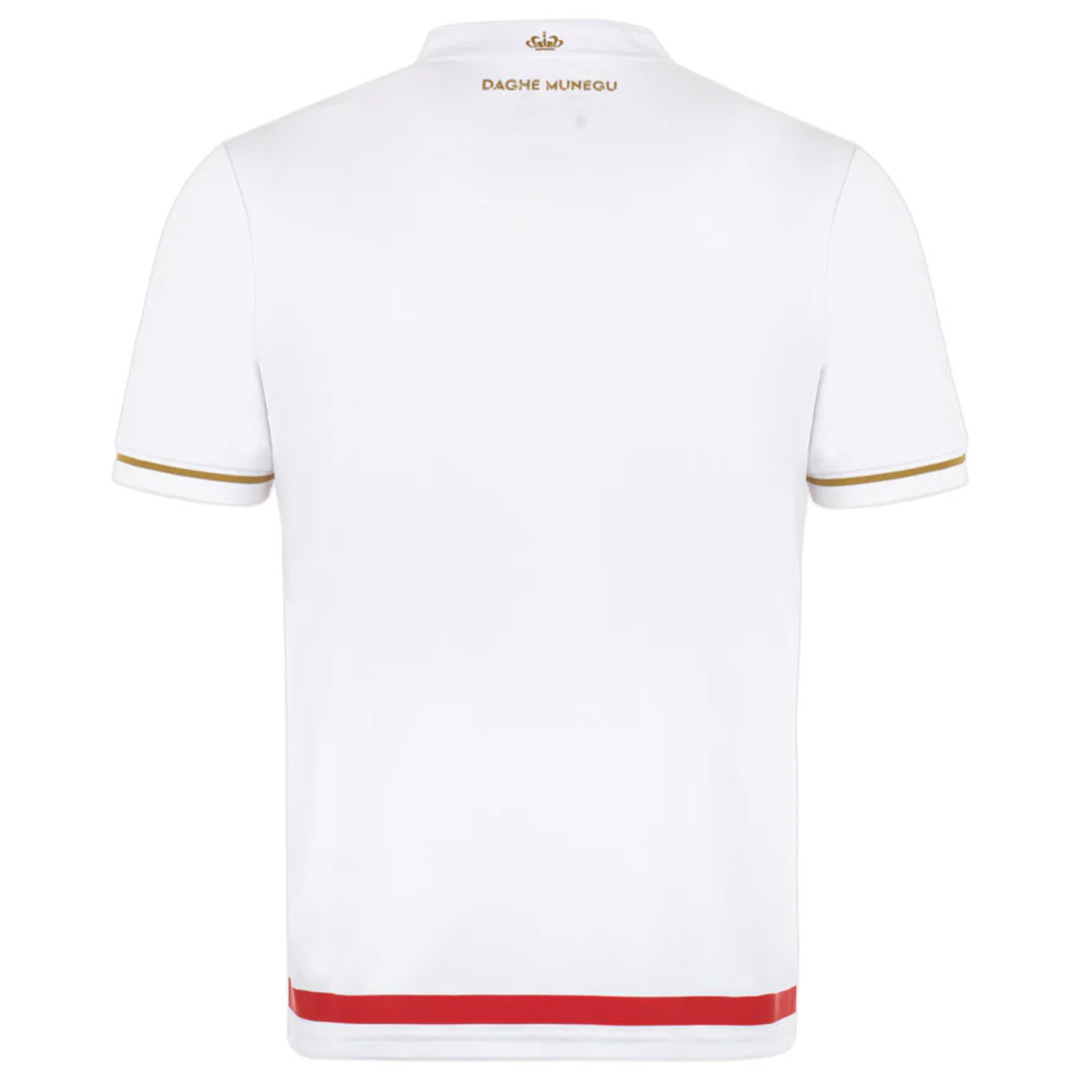 AS Monaco Home Jersey 2025/26 (back view)