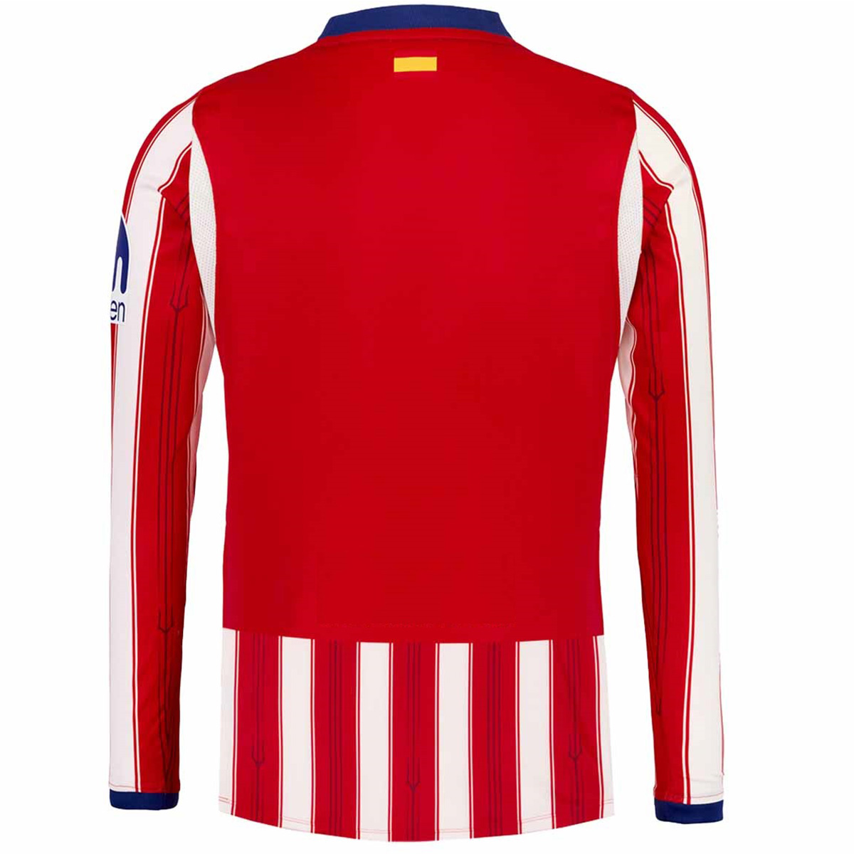 Atletico Madrid Home Long Sleeve Jersey 2026/27 (back view)