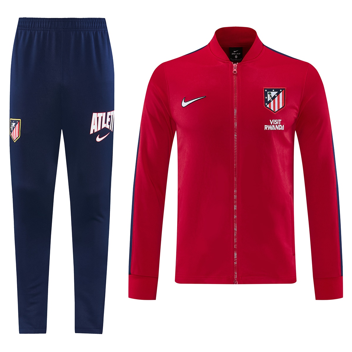 Atletico Madrid Training Tracksuit Kit(Jacket+Pants) Red 2026/27