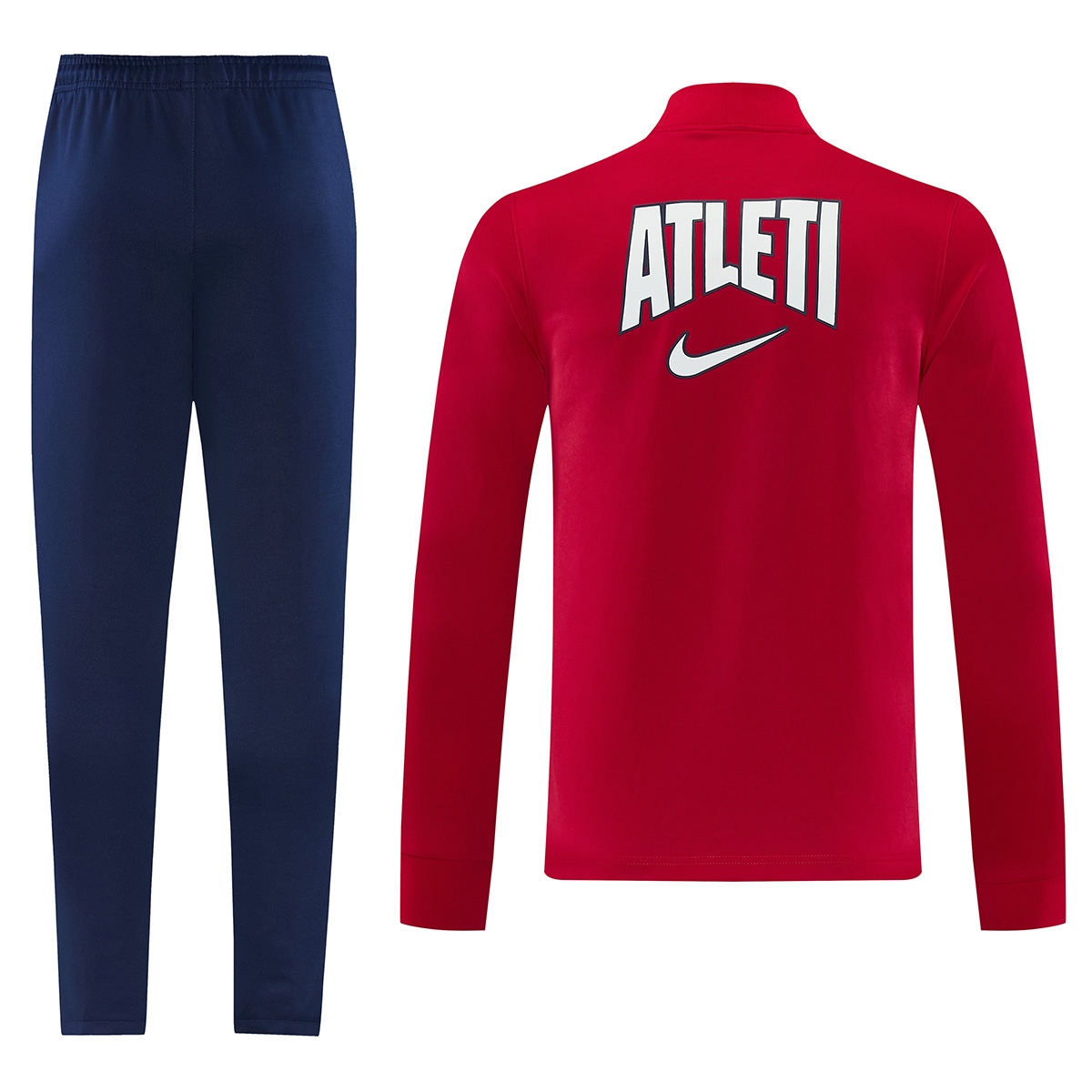 Atletico Madrid Training Tracksuit Kit(Jacket+Pants) Red 2026/27 (back view)