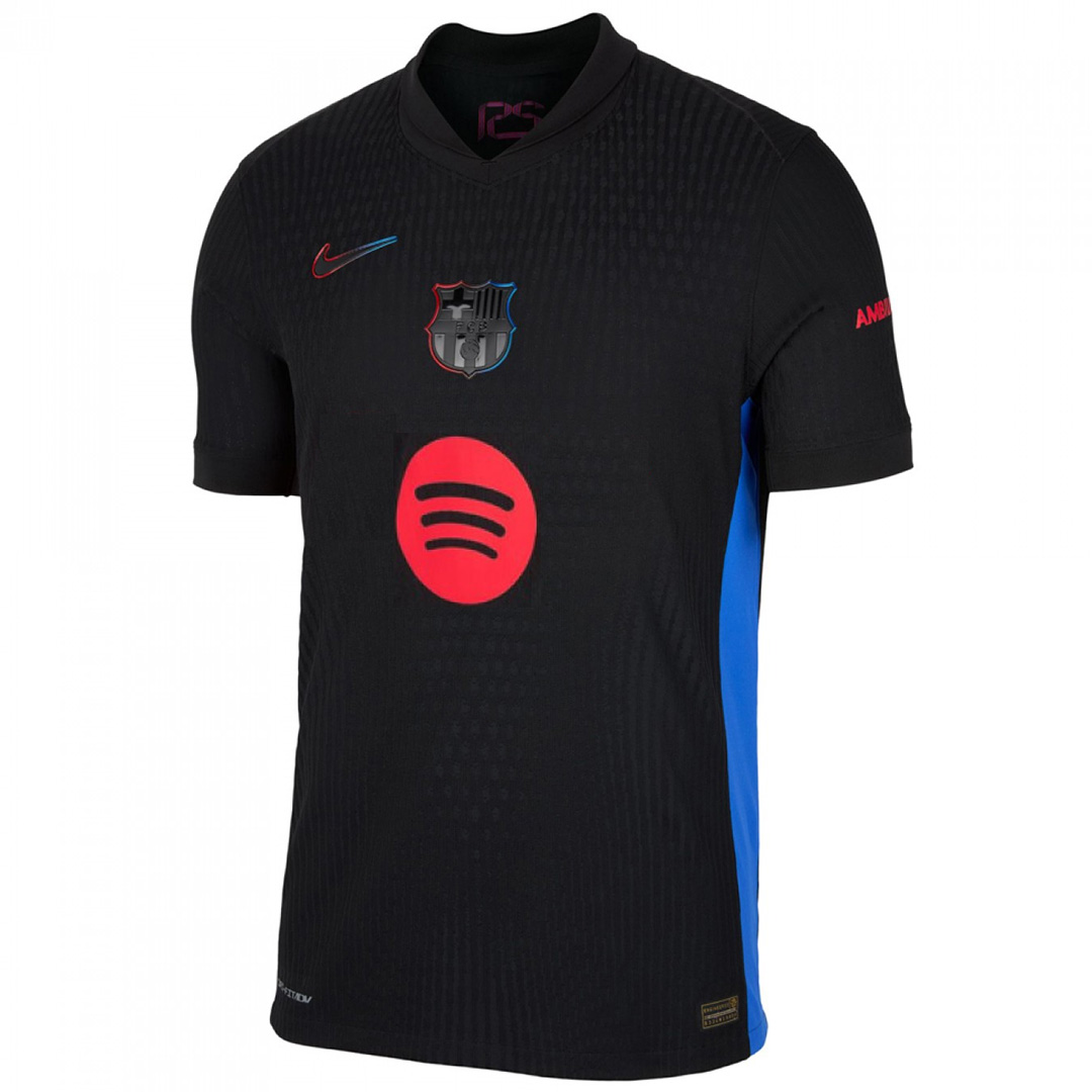 Barcelona Away Spotify Logo Without Text Jersey Player Version 2024/25 (back view)