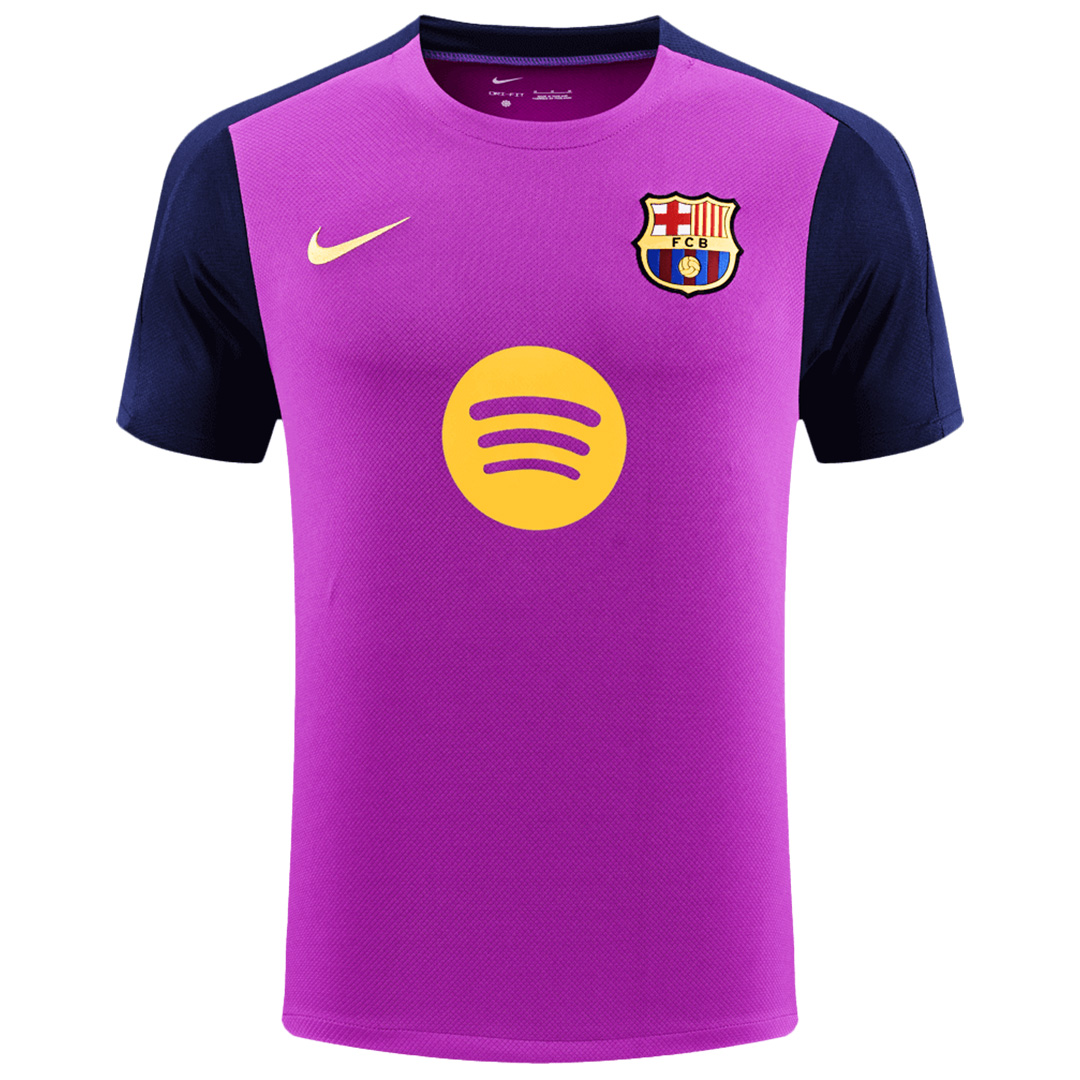 Barcelona Pre-Match Training Jersey 2025/26 (back view)