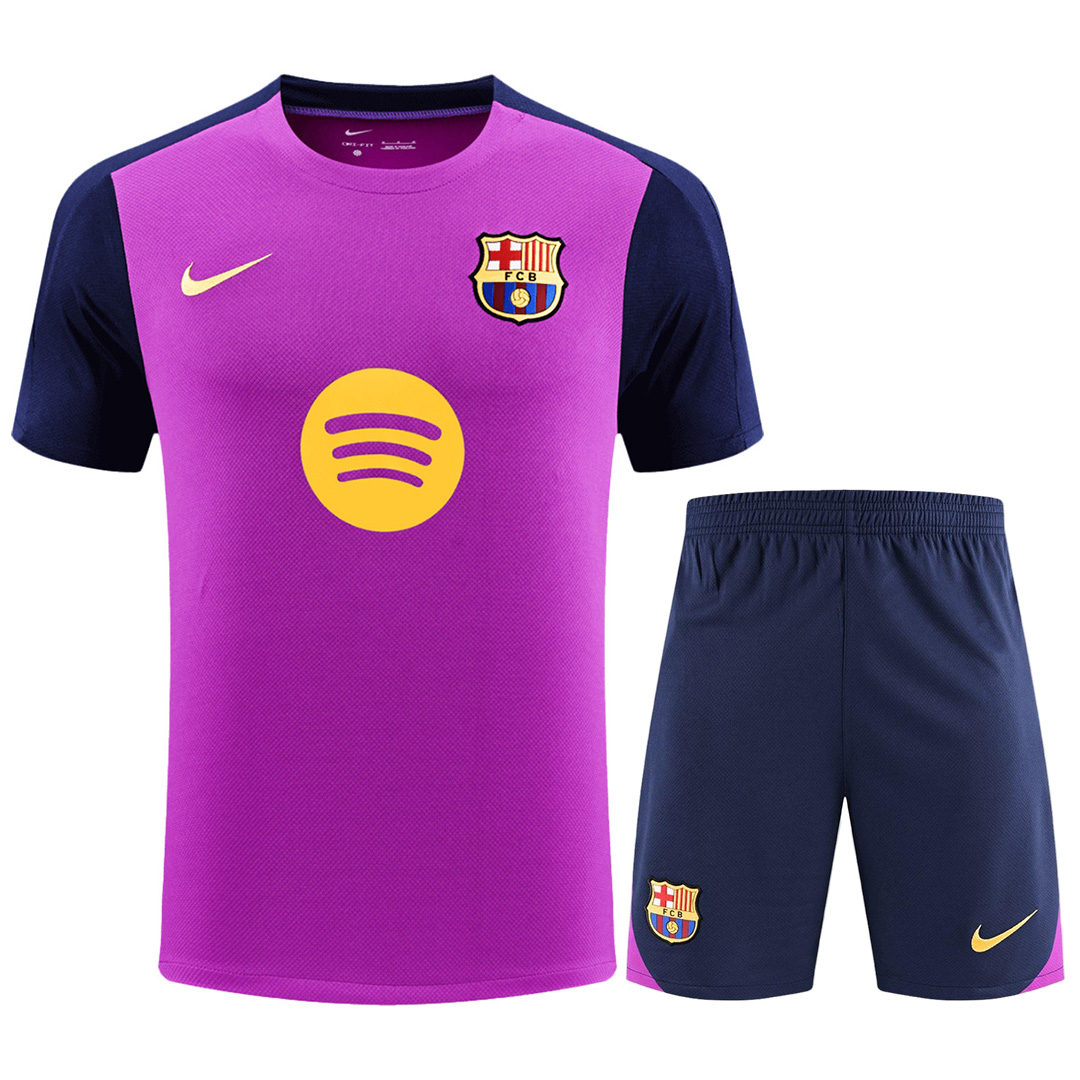 Barcelona Pre-Match Training Jersey Kit 2025/26 (back view)