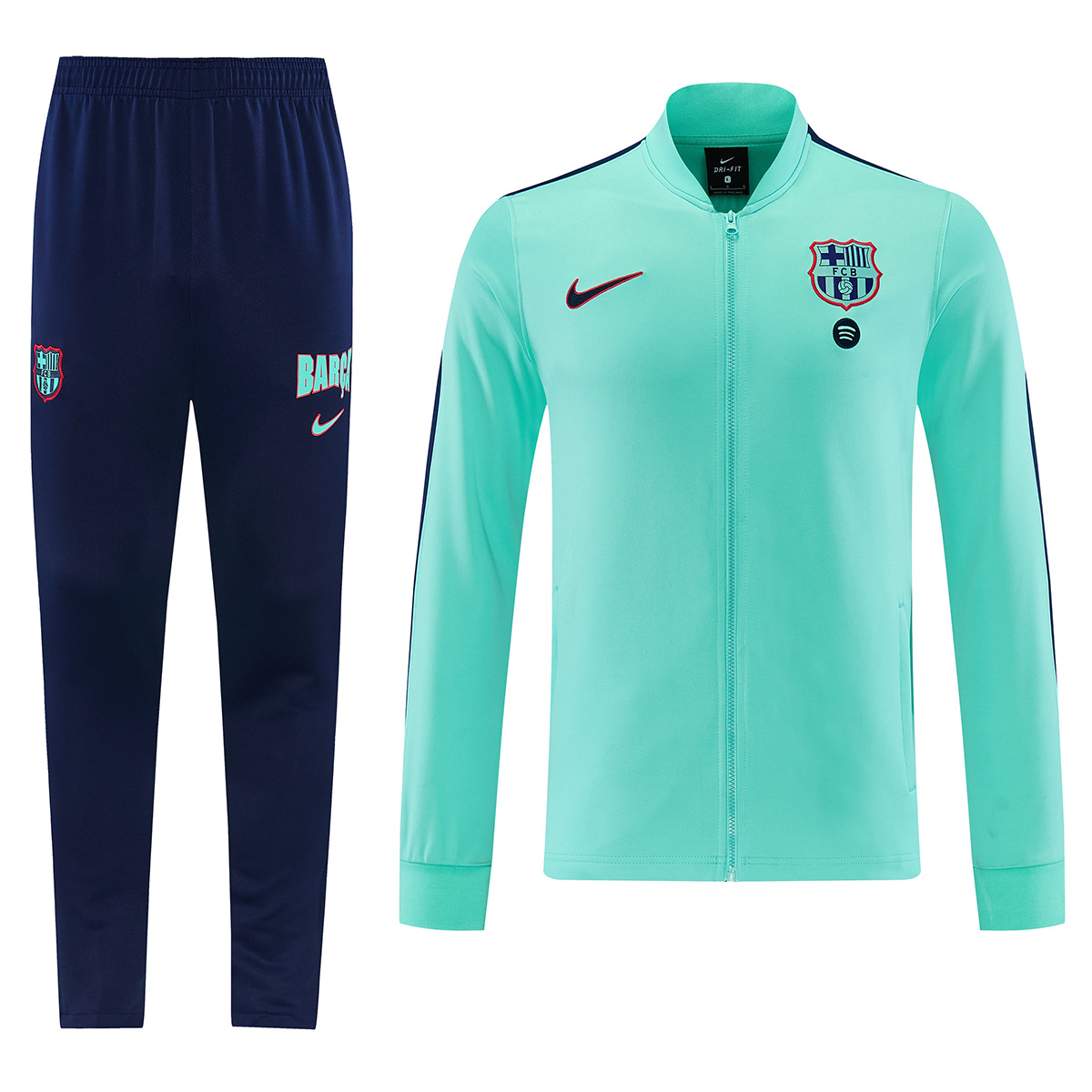 Barcelona Training Tracksuit Kit(Jacket+Pants) Green 2026/27