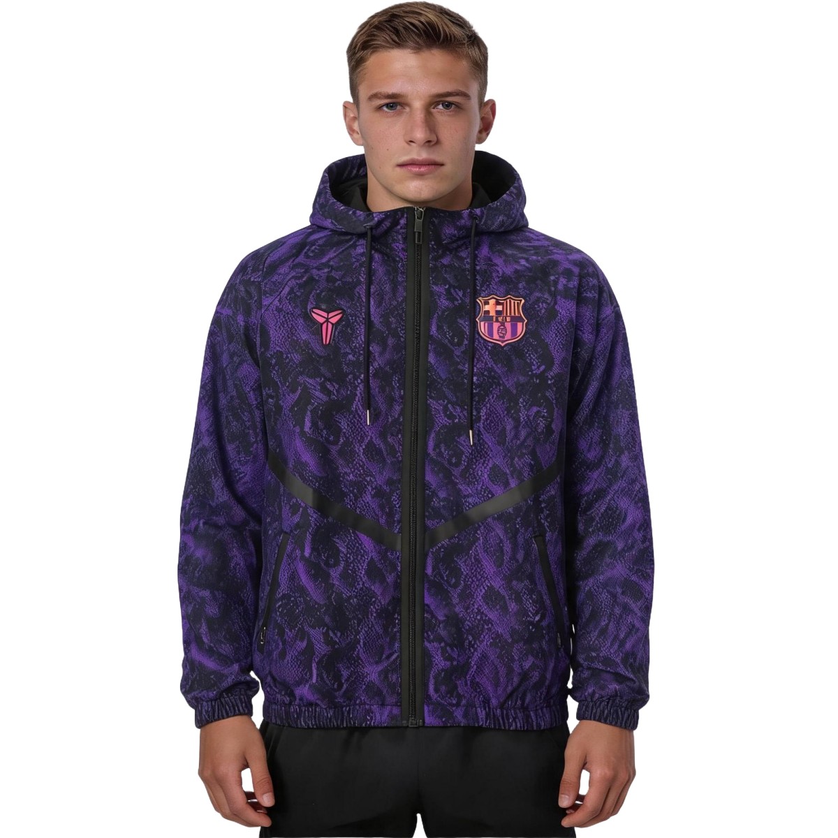 Barcelona x Kobe Bryant Away Hoodie Anthem Jacket 2026/27