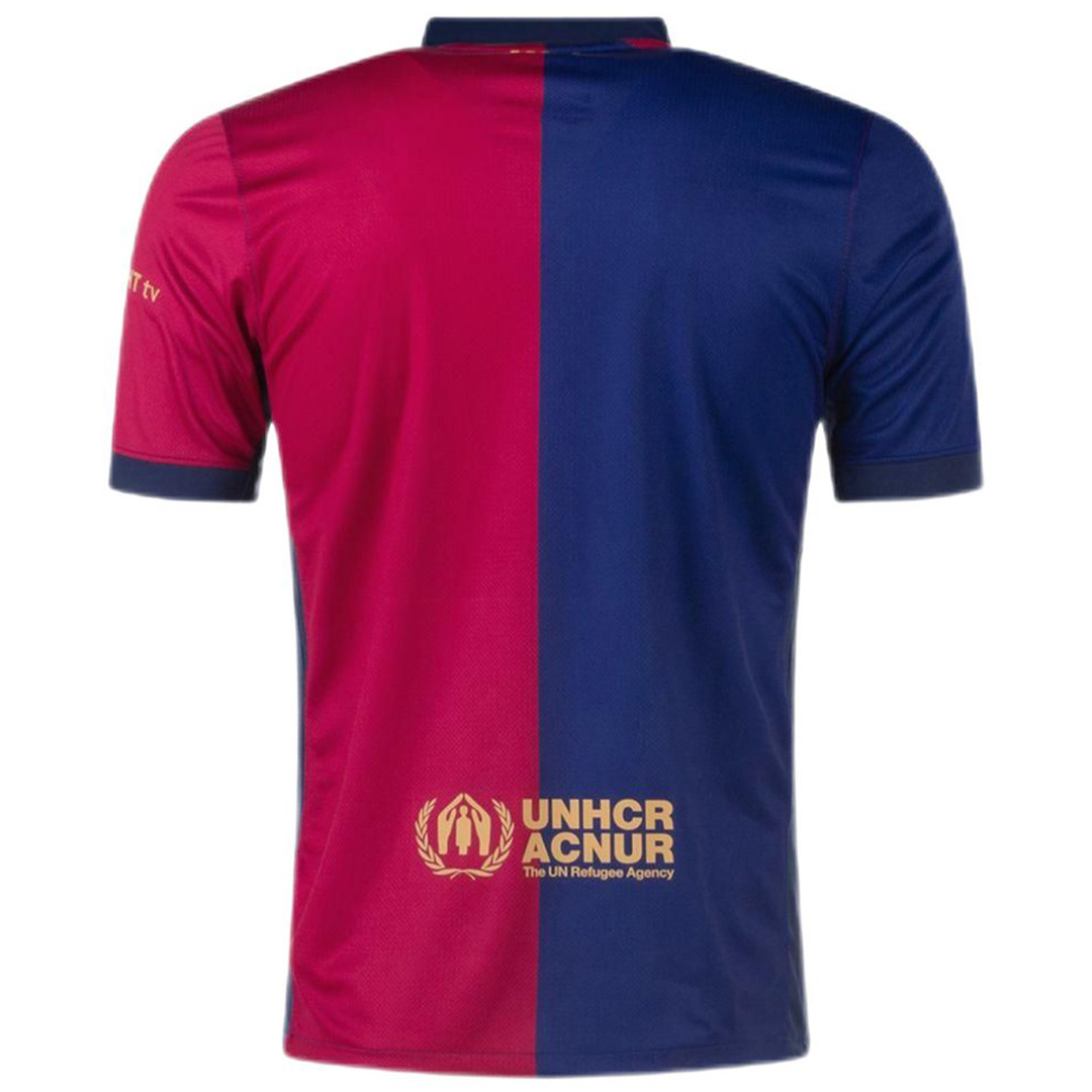 Barcelona x Travis Scott Cactus Jack Home Jersey 2024/25 (back view)