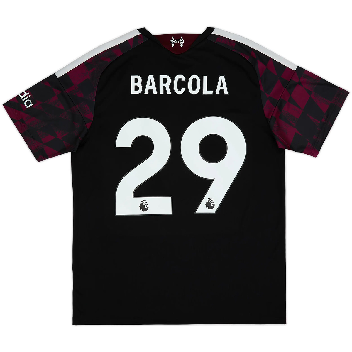 BARCOLA #29 Liverpool Third Jersey 2026/27