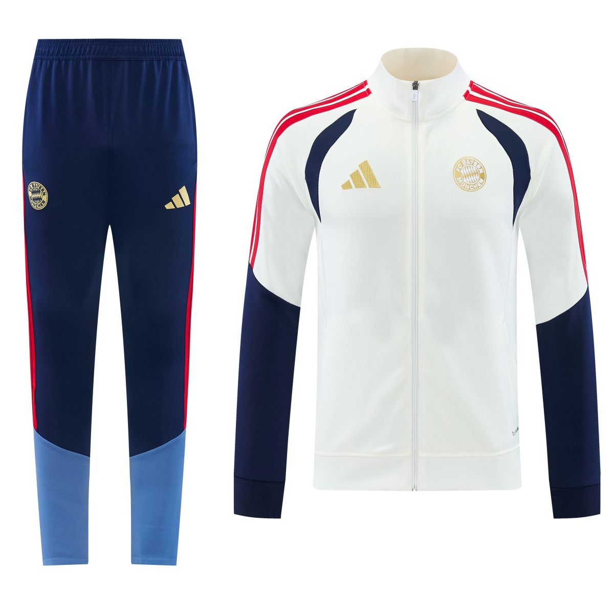 Bayern Munich Training Kit (Jacket+Pants) White 2026/27