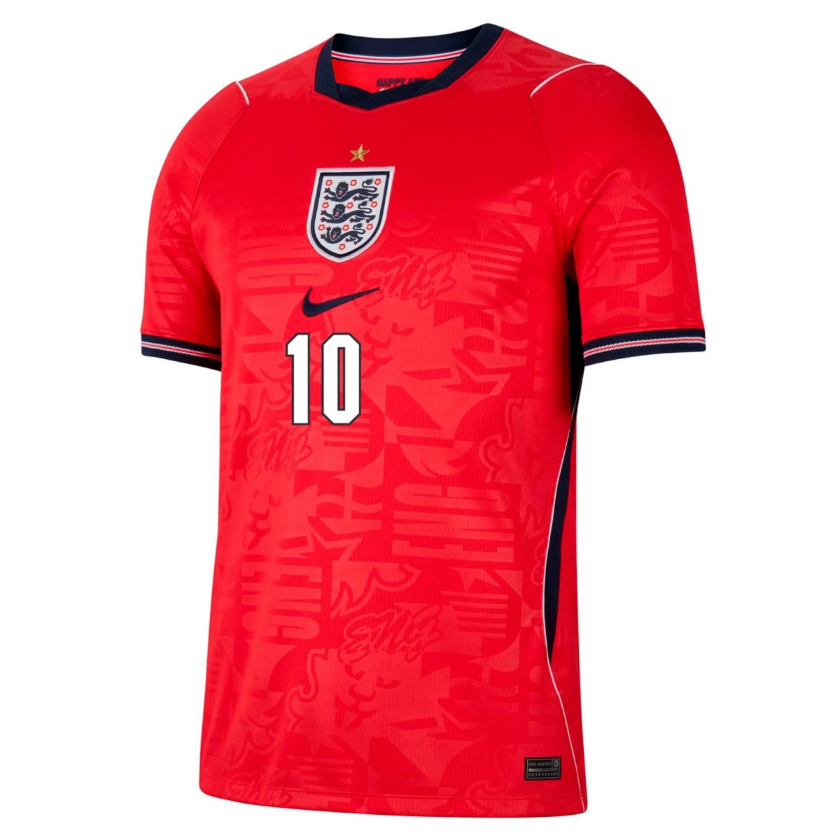 BELLINGHAM #10 England Away Jersey World Cup 2026 (back view)