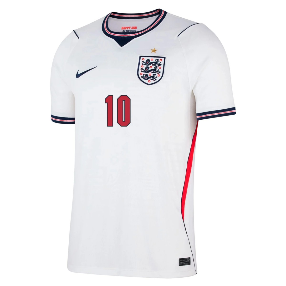 BELLINGHAM #10 England Home Jersey World Cup 2026 (back view)
