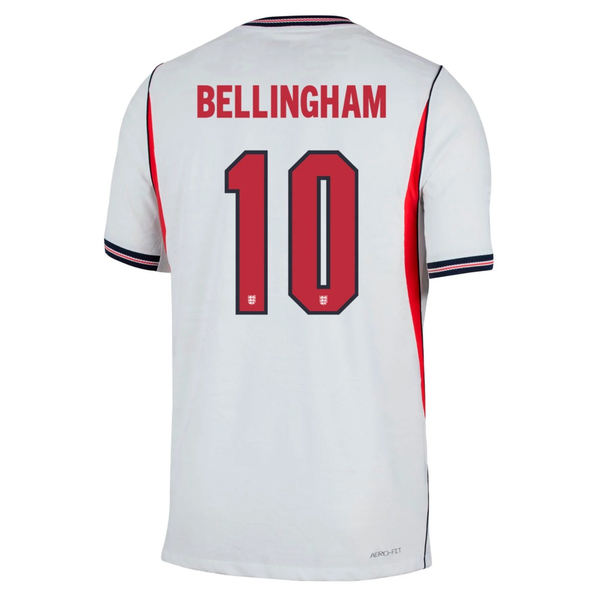 BELLINGHAM #10 England Home Match Jersey Player Version World Cup 2026
