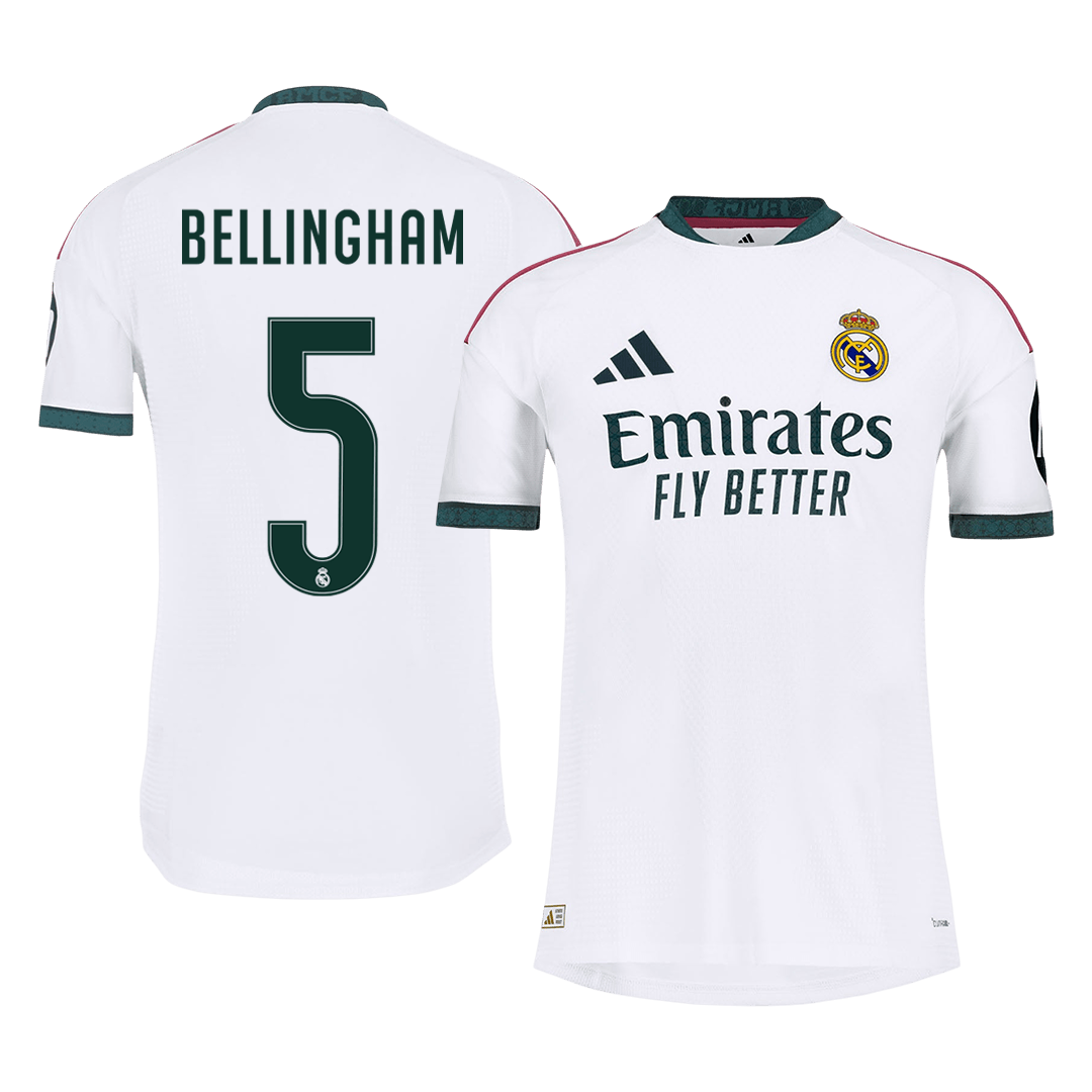 BELLINGHAM #5 Real Madrid Home Match Jersey Player Version 2026/27