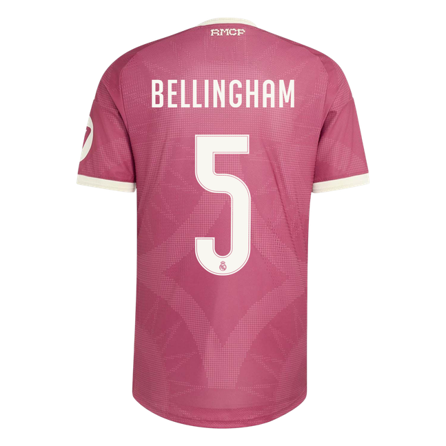 BELLINGHAM #5 Real Madrid Third Match Jersey Player Version 2026/27