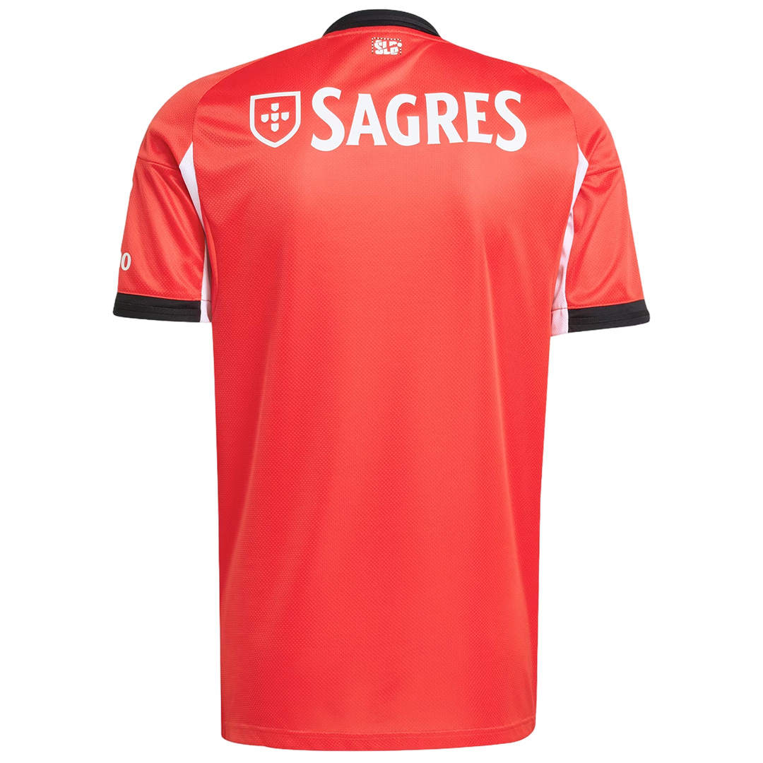 Benfica Home Jersey 2024/25 (back view)