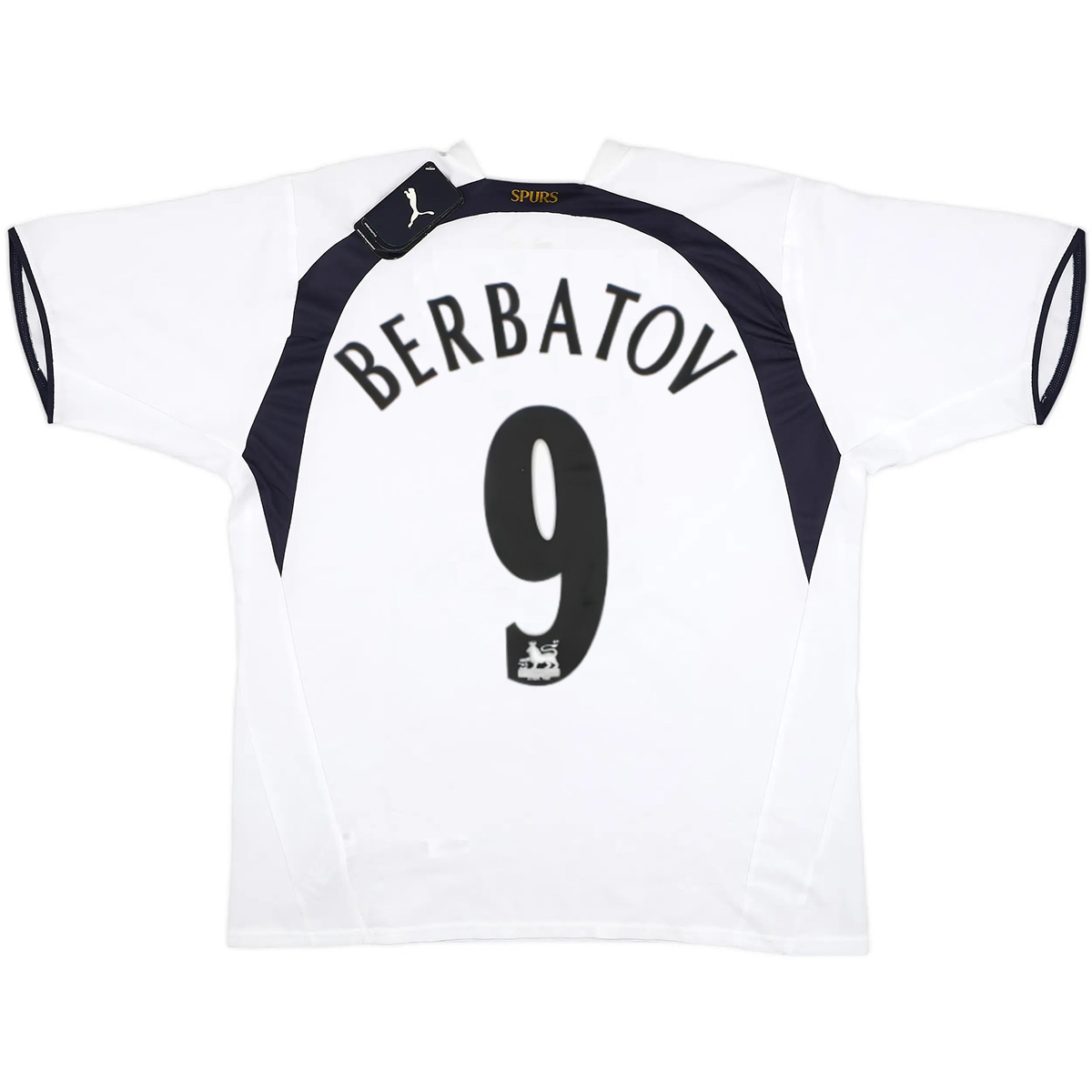 Berbatov #9 Retro Tottenham Hotspur Home Jersey 2006/07