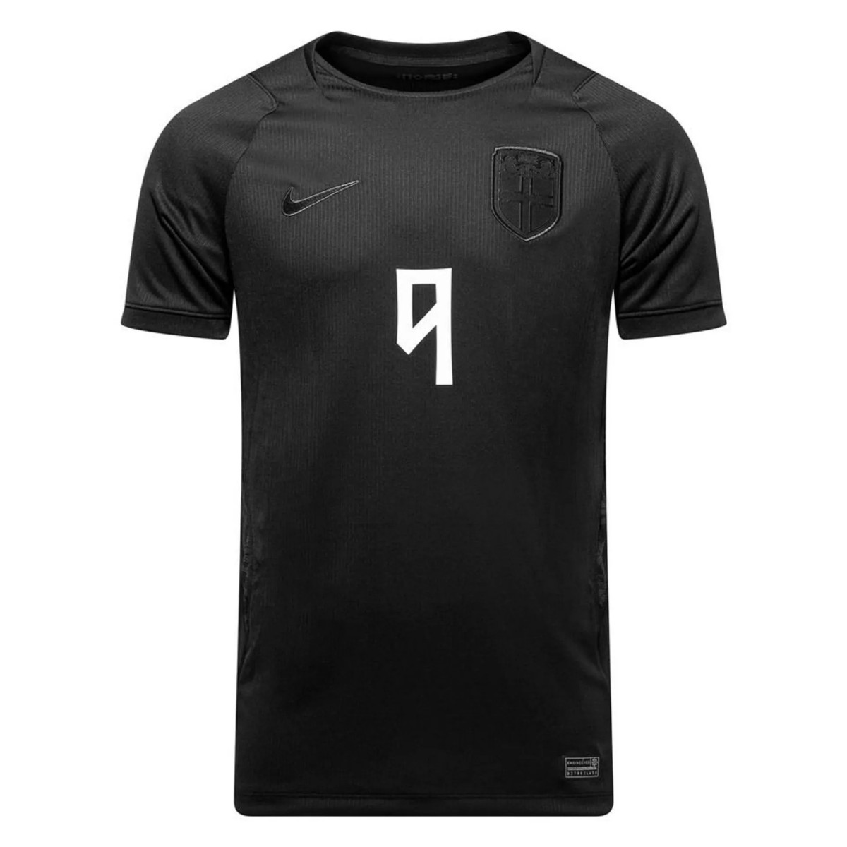 BRAUT HAALAND #9 Norway Away Jersey World Cup 2026 (back view)