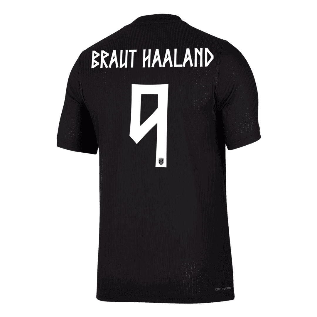 BRAUT HAALAND #9 Norway Away Match Jersey Player Version World Cup 2026