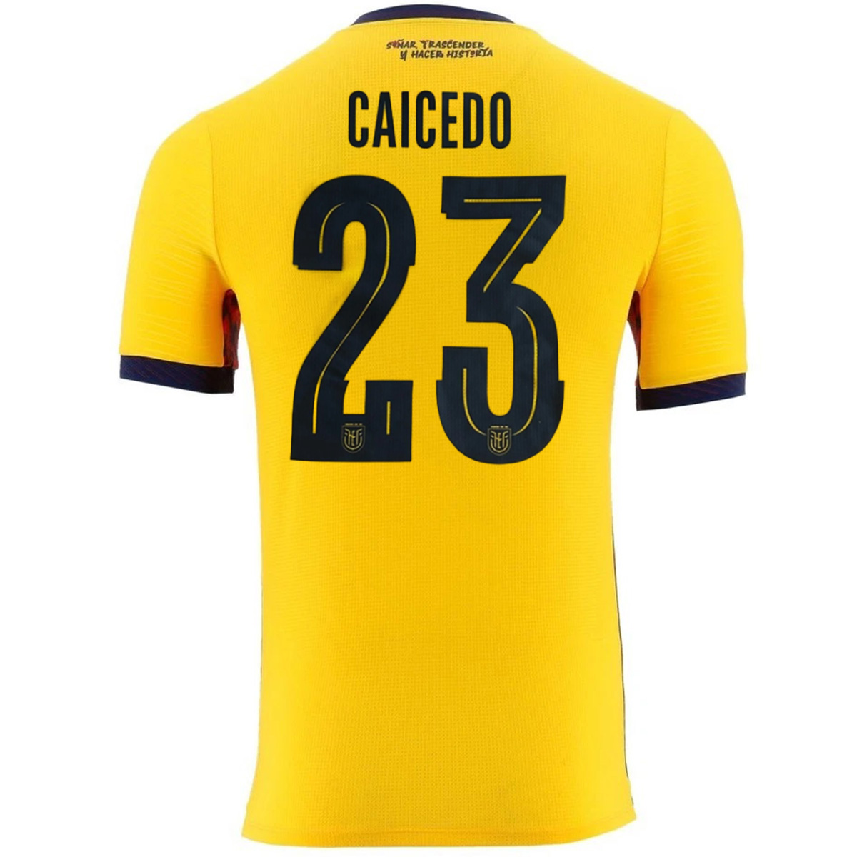 Caicedo #23 Ecuador Home Jersey World Cup 2026