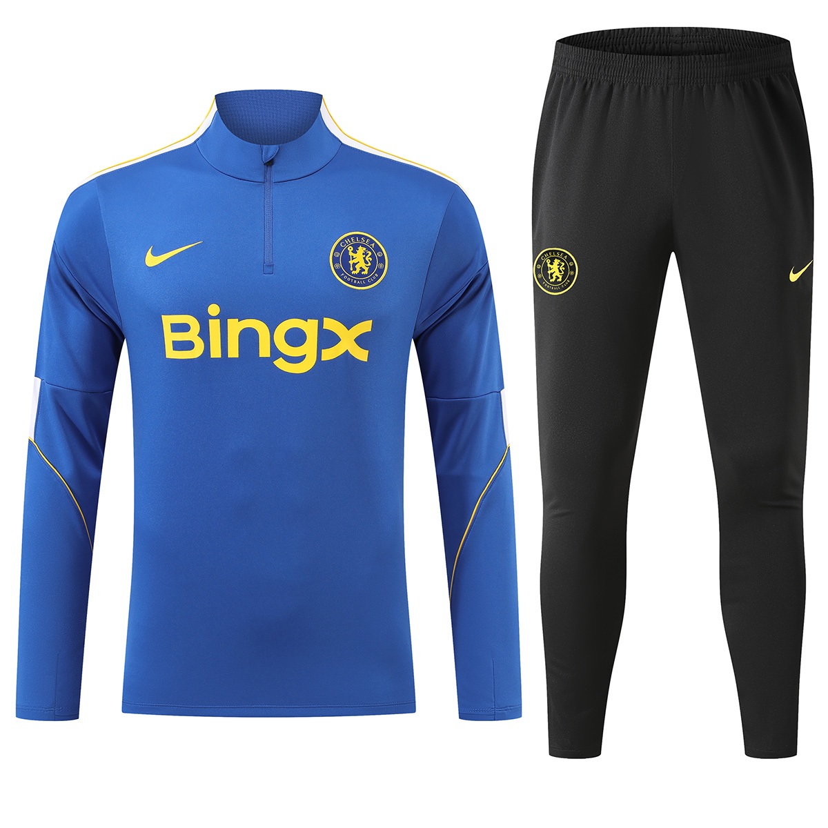Kids Chelsea 1/4 Zipper Sweat Kit(Top+Pants) Blue 2026/27