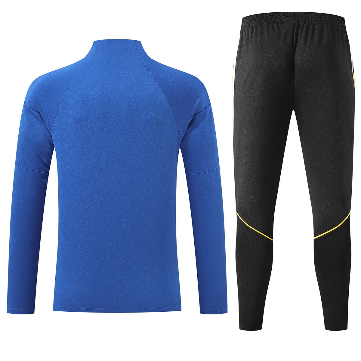 Kids Chelsea 1/4 Zipper Sweat Kit(Top+Pants) Blue 2026/27 (back view)