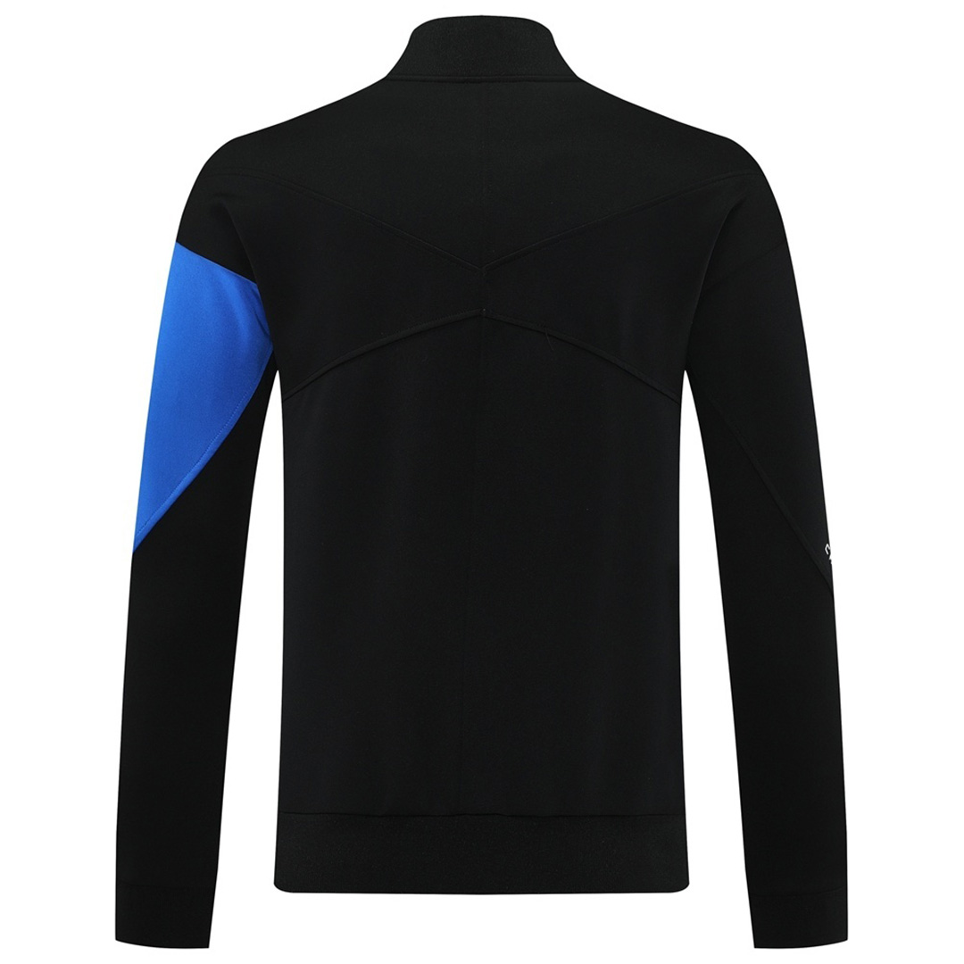 Chelsea Anthem Jacket Black 2025/26 (back view)