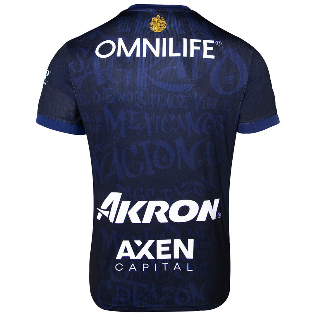 Chivas Third Match Jersey Player Version 2024/25 (back view)