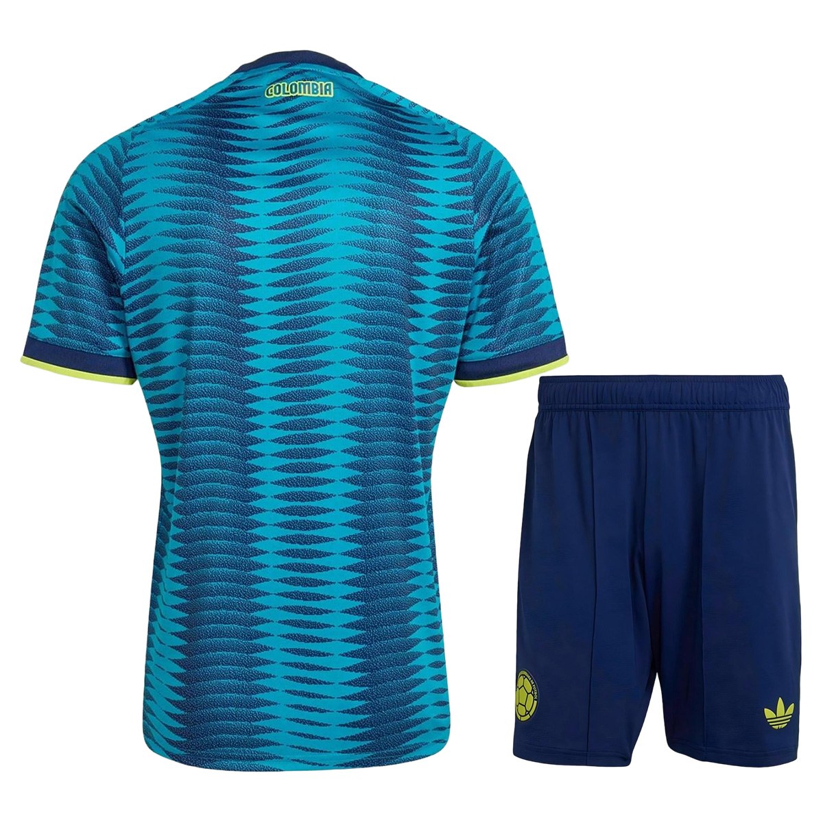 Colombia Away Jersey Kit World Cup 2026 (back view)