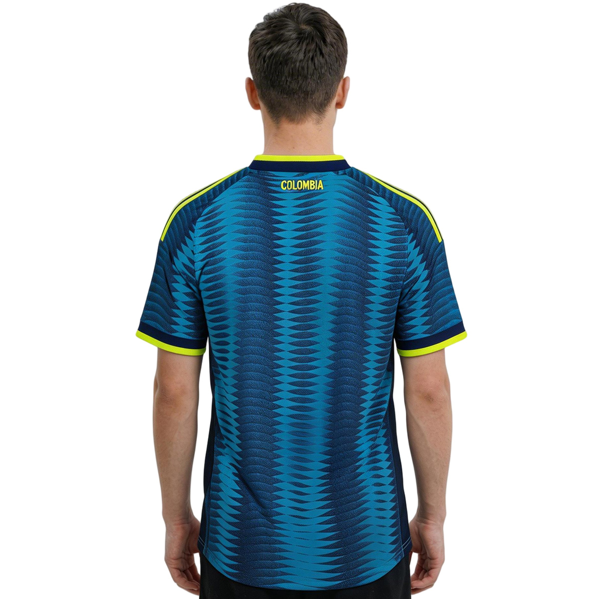 Colombia Away Match Jersey Player Version World Cup 2026 (back view)