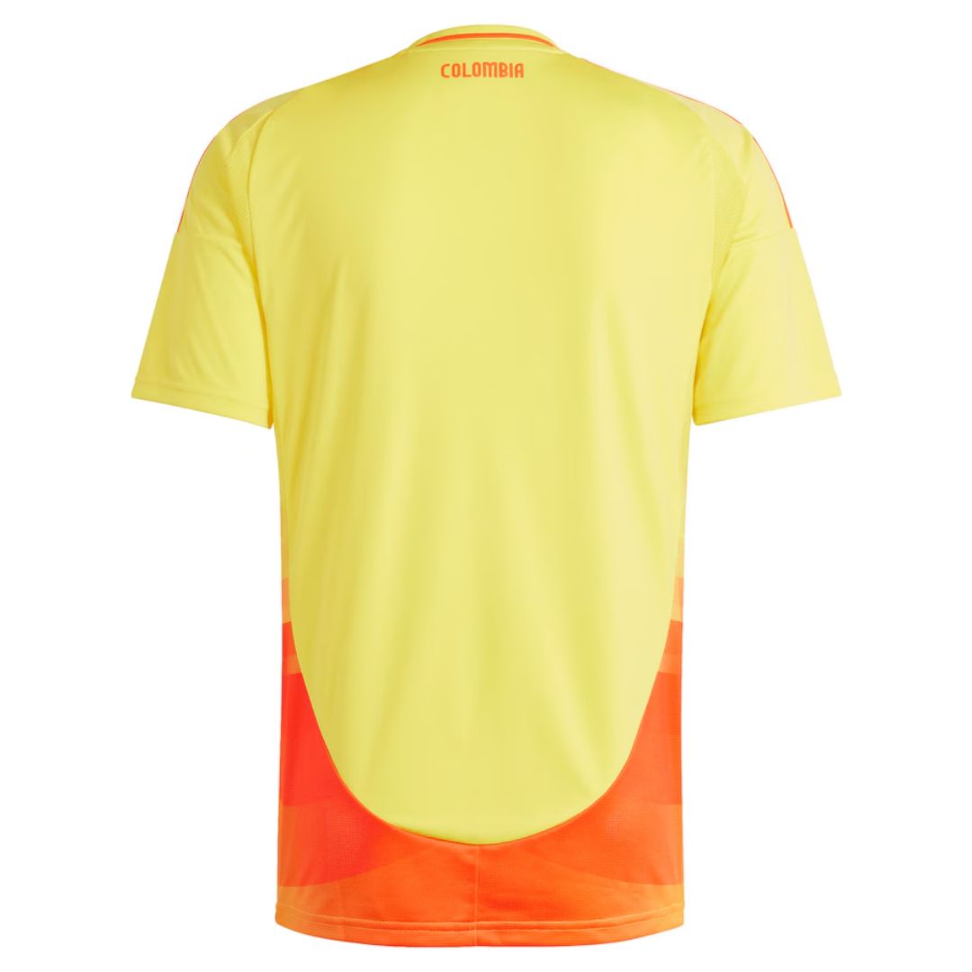 Colombia Home Jersey Copa America 2024 (back view)