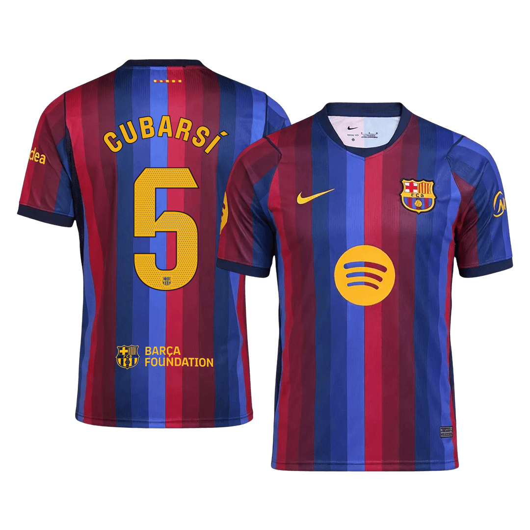 CUBARSÍ #5 Barcelona Home Jersey 2026/27