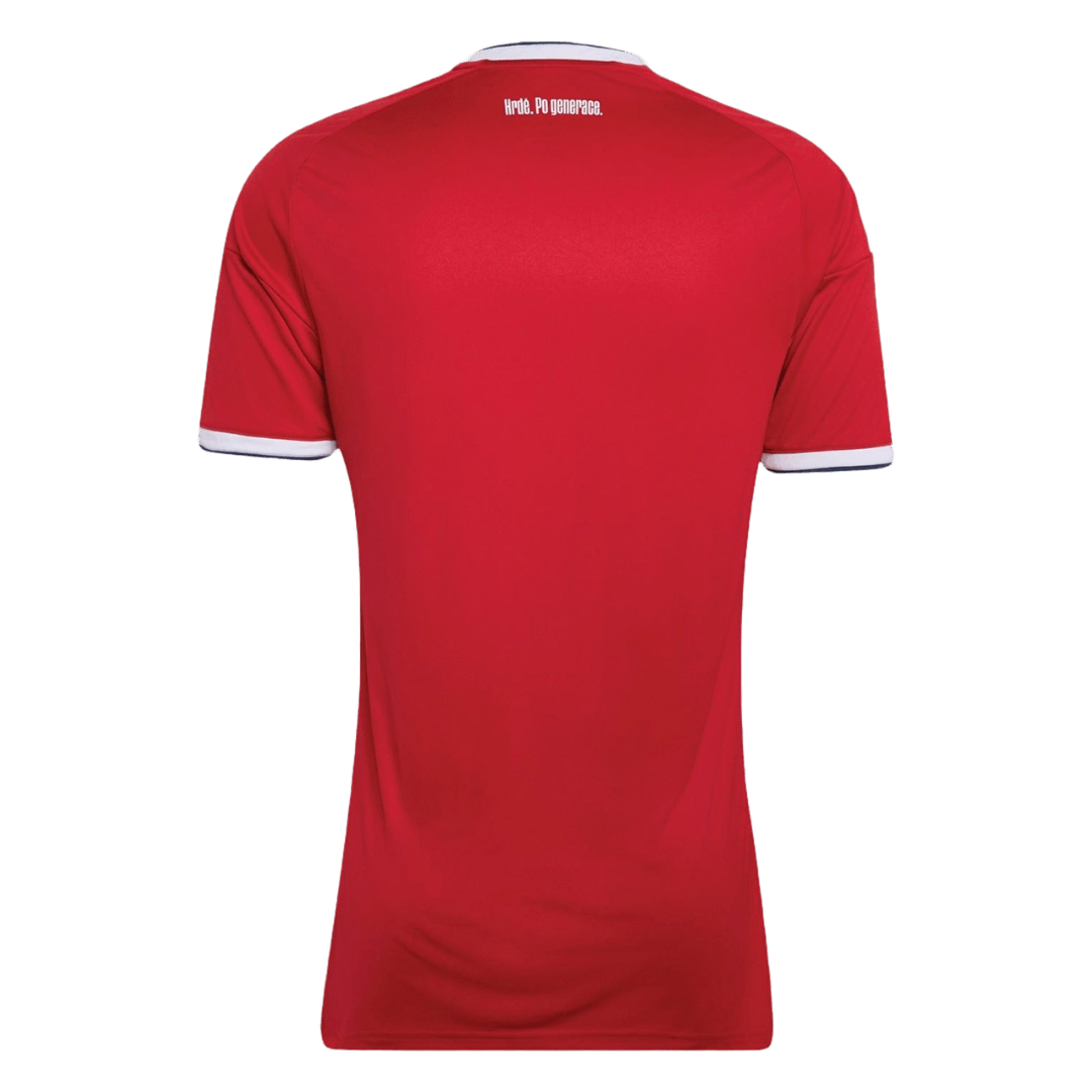 Czech Republic Home Jersey 2026 (back view)