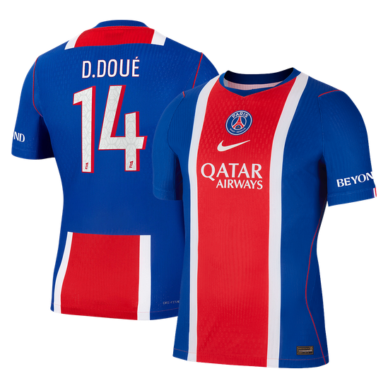 D. DOUÉ #14 PSG Home Match Jersey Player Version 2026/27
