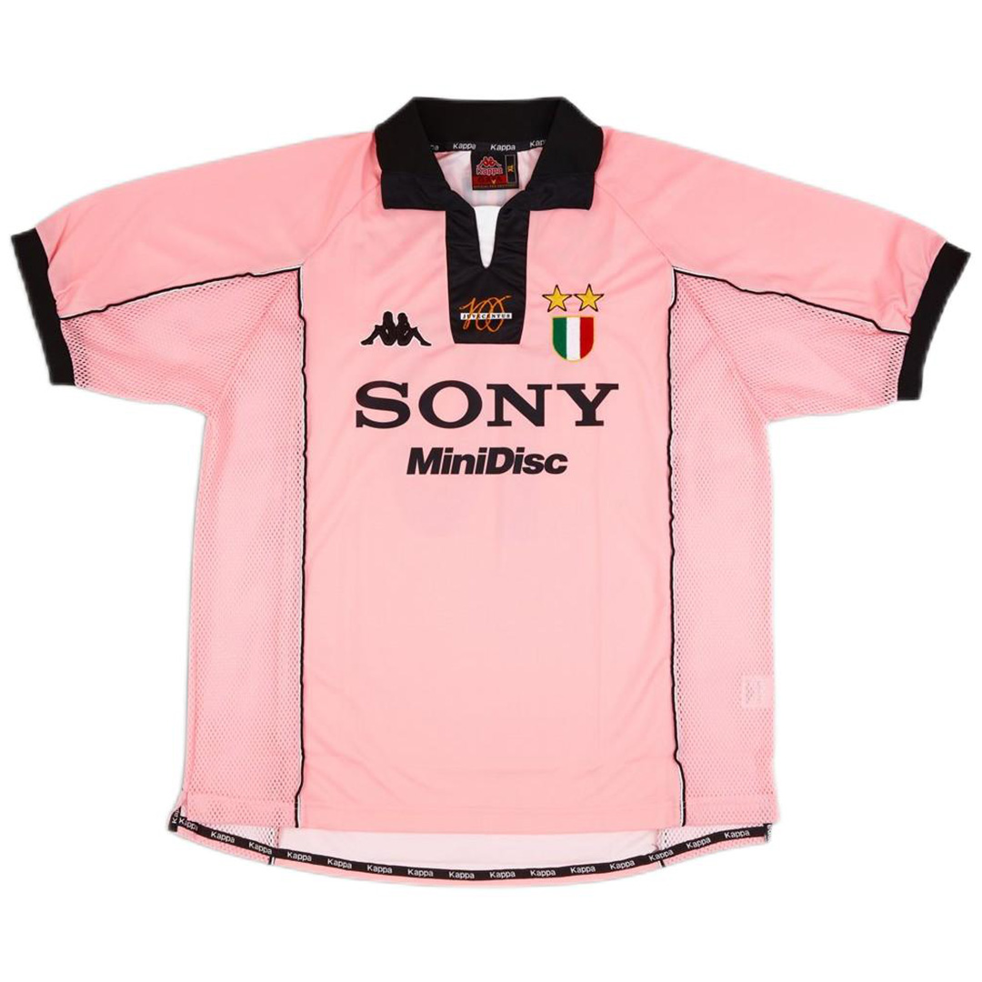 Del Piero #10 Retro Juventus Away Jersey 1997/98 (back view)
