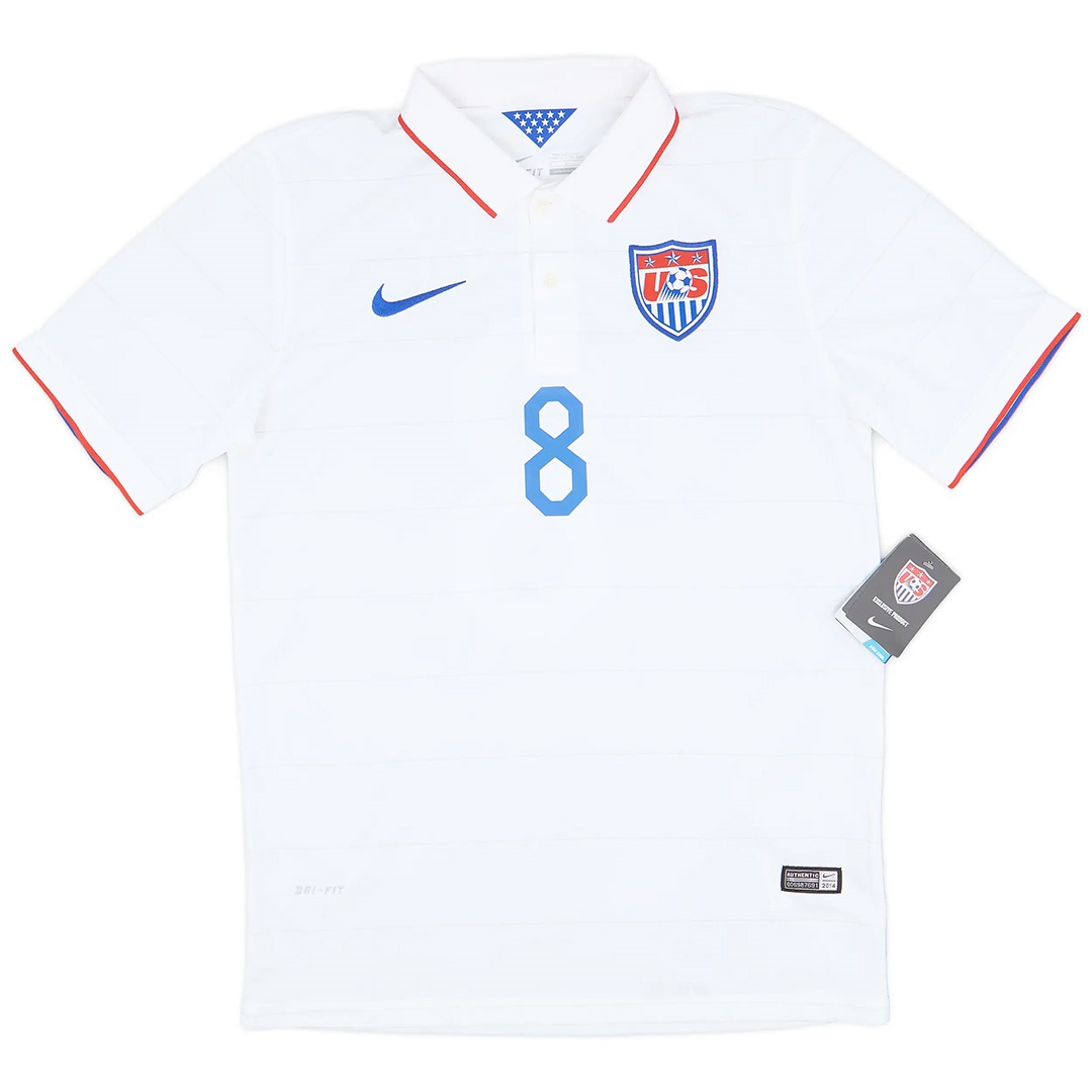 Dempsey #8 Retro USA Home Jersey 2014/15 (back view)