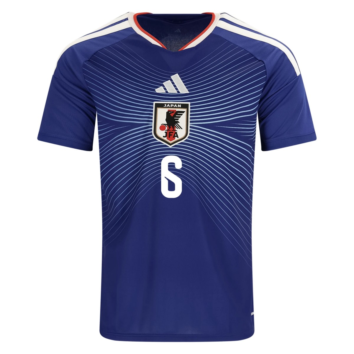 Endo #6 Japan Home Jersey World Cup 2026 (back view)