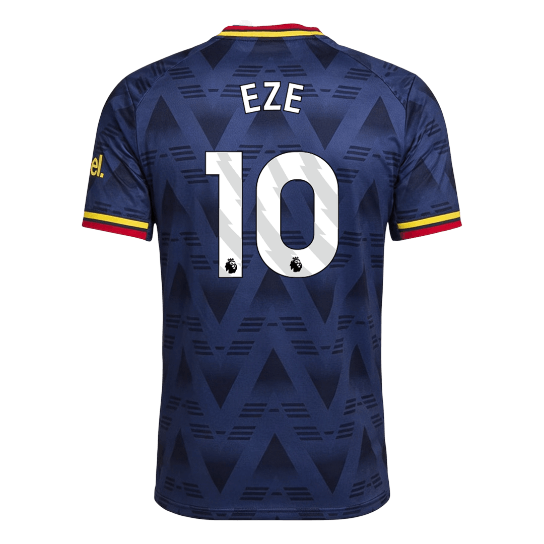 EZE #10 Arsenal Away Match Jersey Player Version 2026/27 (back view)