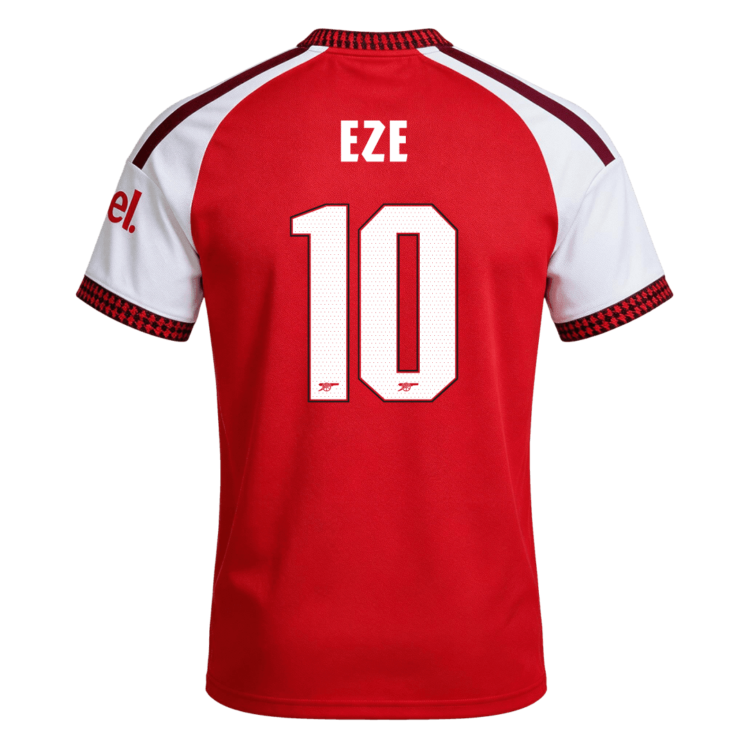 EZE #10 Arsenal Home Jersey 2026/27 (back view)