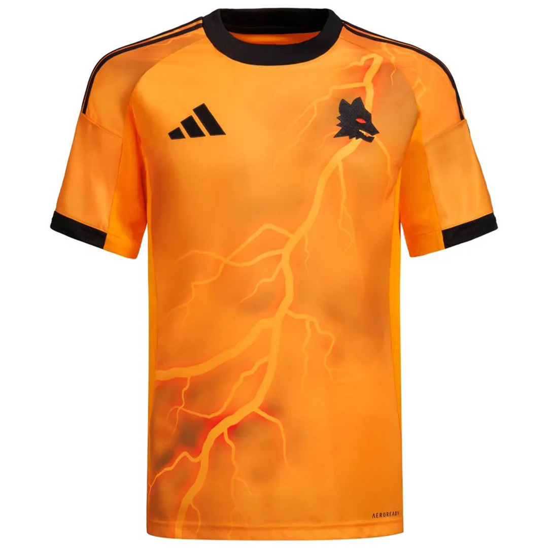 Ferguson #11 Roma Away Jersey 2025/26 (back view)