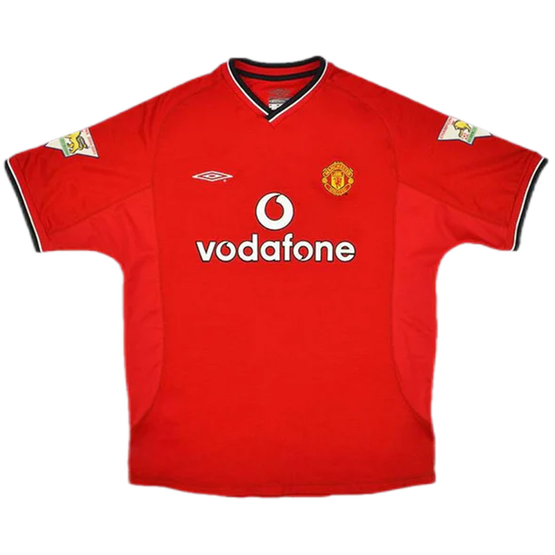 FORLAN #21 Retro Manchester United Home Jersey 2000/02 (back view)
