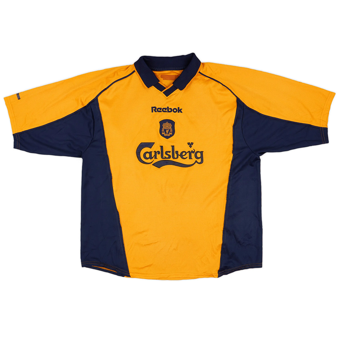FOWLER #9 Retro Liverpool Away Jersey 2000/01 (back view)