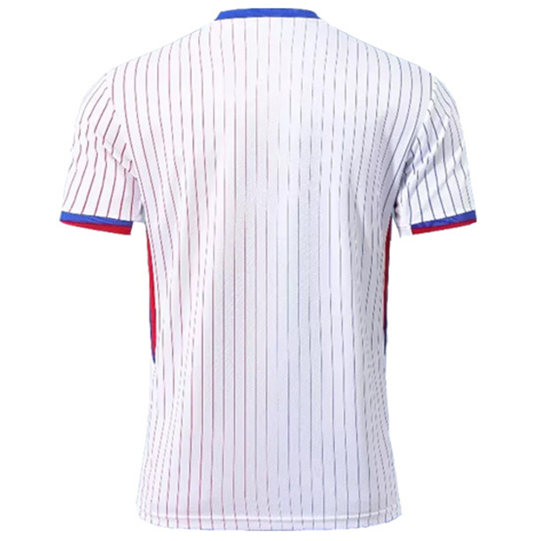 France Away Jersey Euro 2024 (back view)