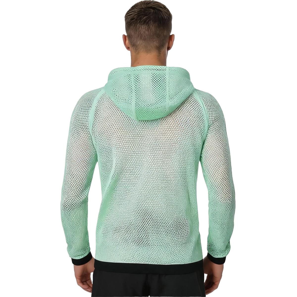 France Hoodie Jacket Green 2026 (back view)