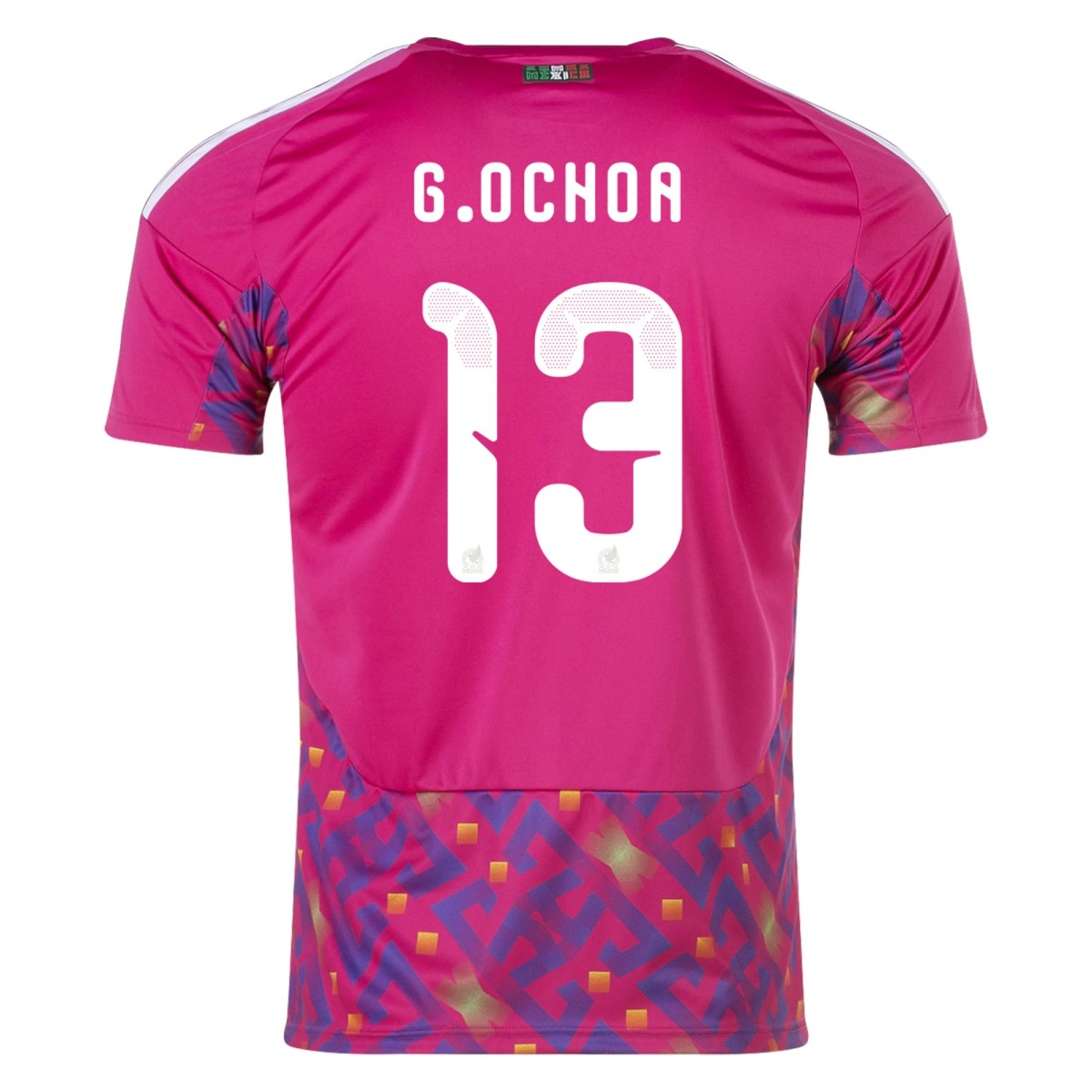 G. Ochoa #13 Mexico Goalkeeper Jersey World Cup 2026 (back view)