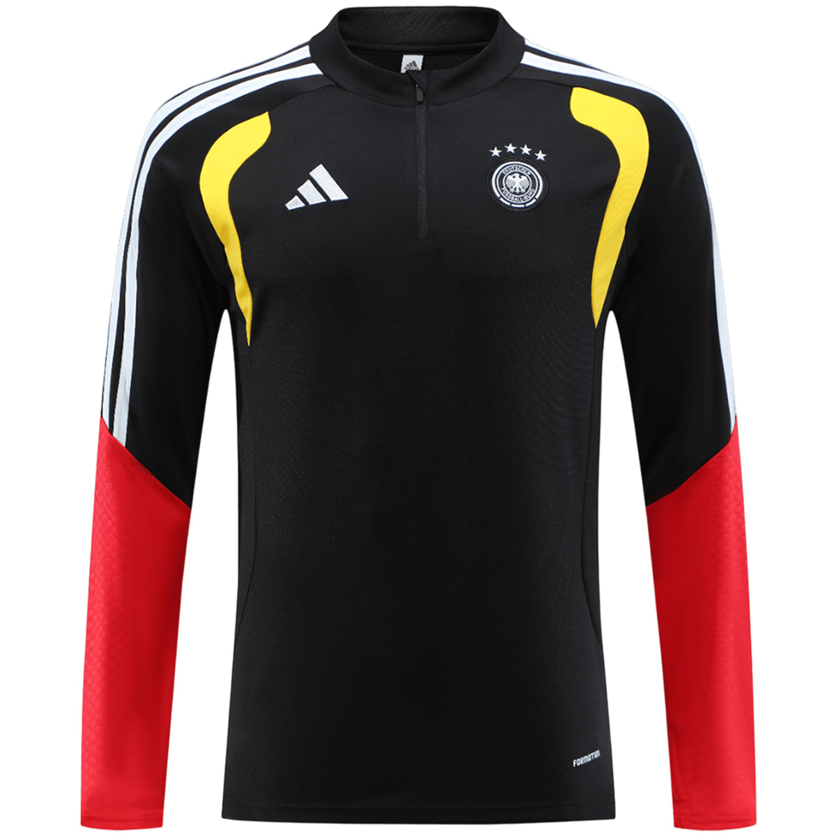 Germany Zipper Sweatshirt Kit(Top+Pants) Black 2026 (back view)
